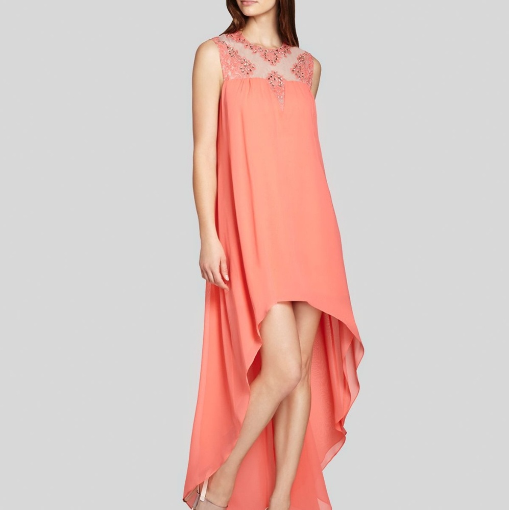 Bcbgmaxazria dress pink/coral
